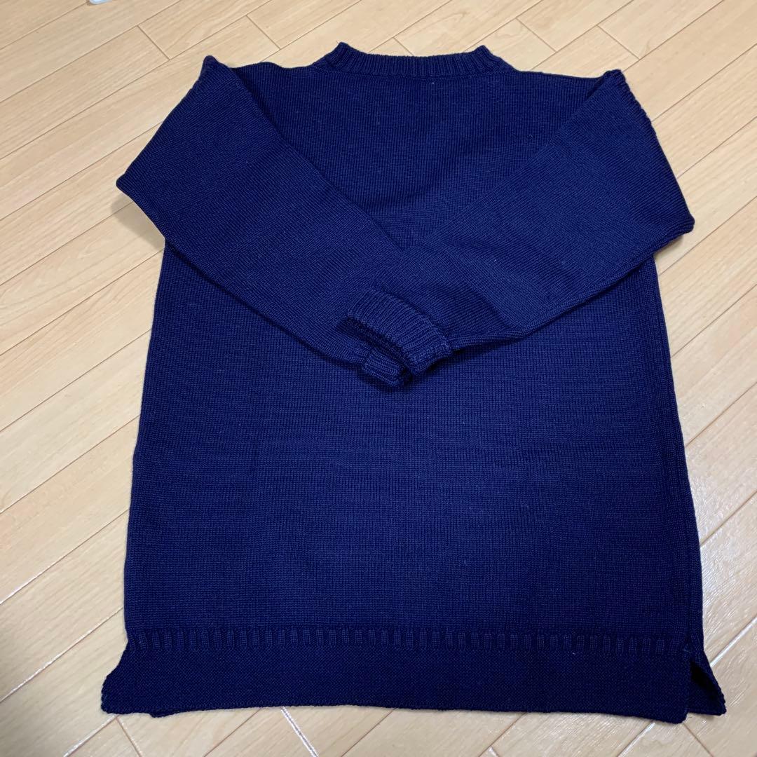 ガンジーセーター　古着　サイズ44 ウール100%