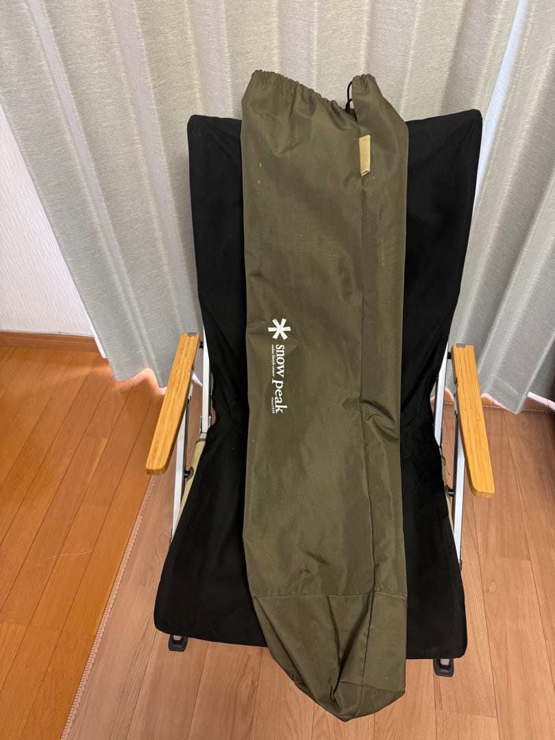 スノーピーク　ローチェア30 カーキ&アームレスト