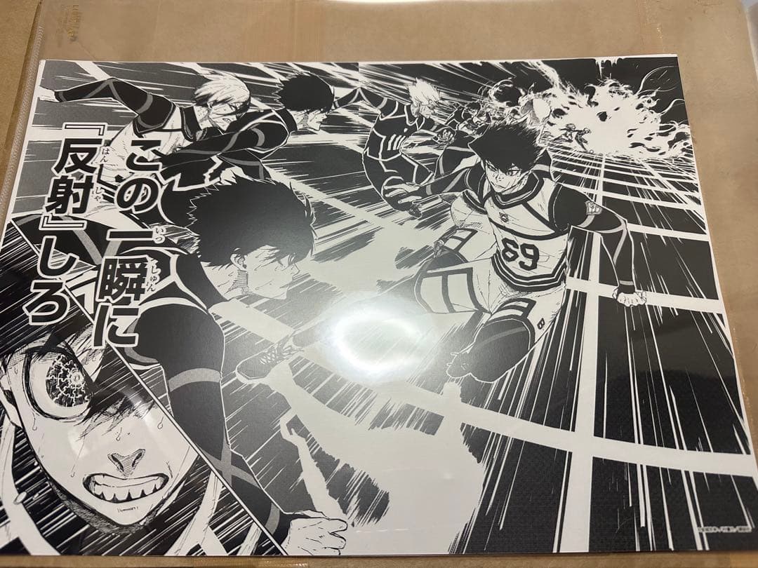 ブルーロック 潔世一 烏旅人 複製原画 当選品 世界に1点だけの原画