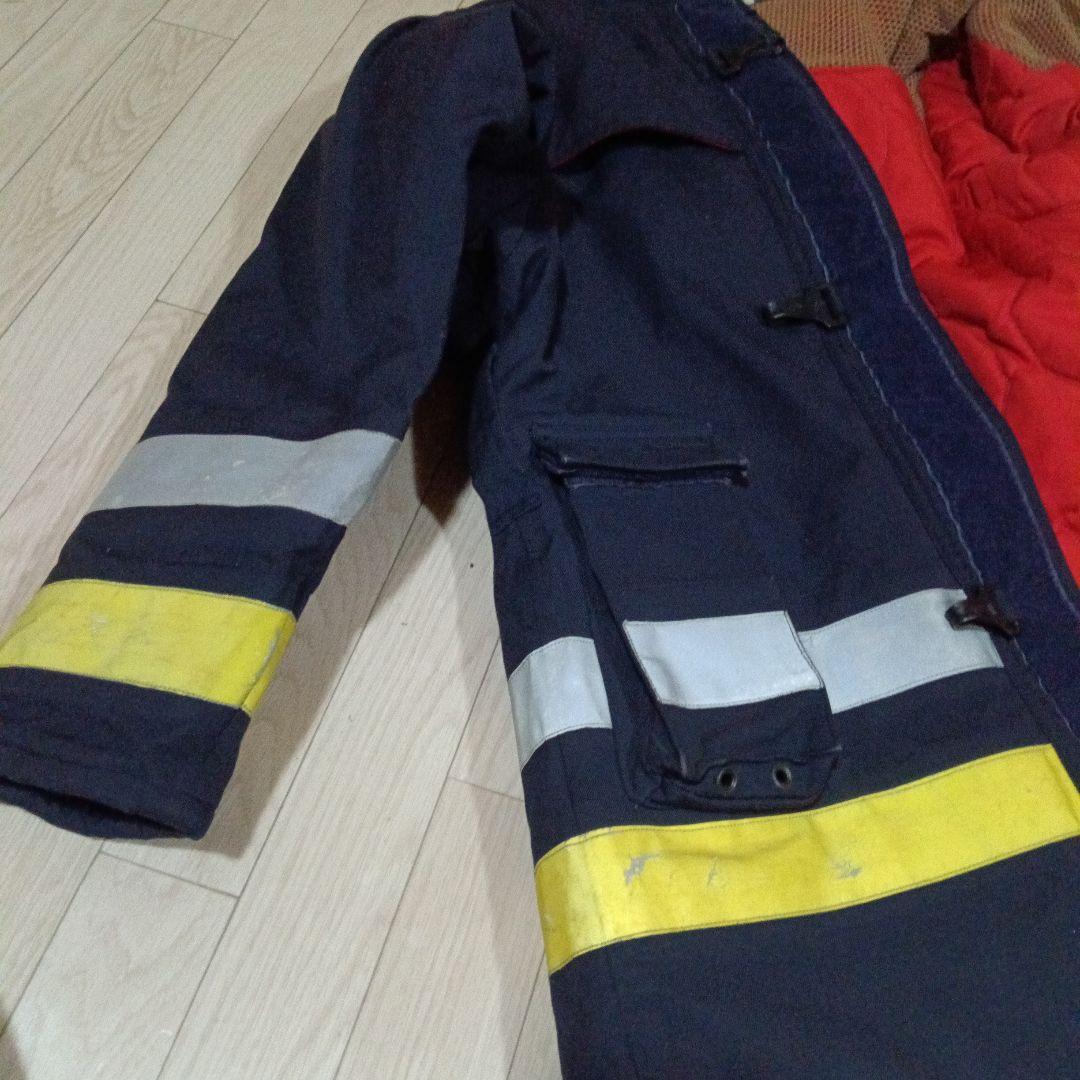 フランスGORE-TEX消防士用ジャケット Lサイズ 反射材付き