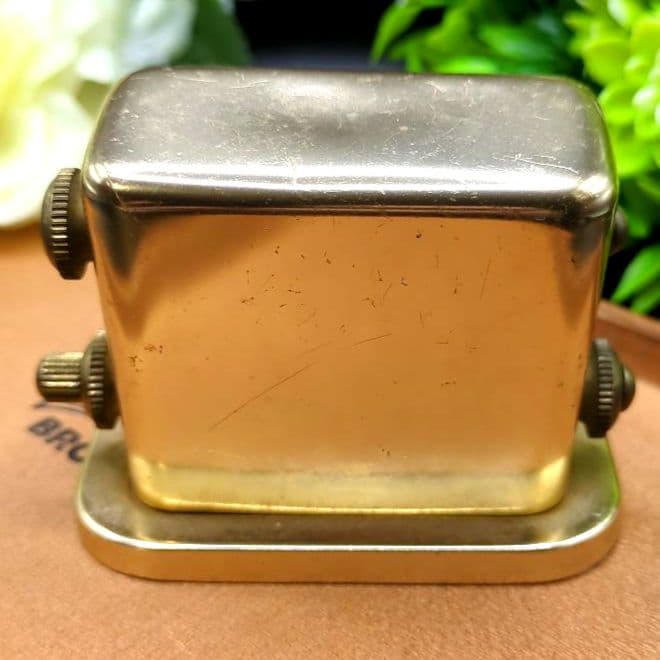 パークシャーマン デスクカレンダー 真鍮製 ヴィンテージ レトロ