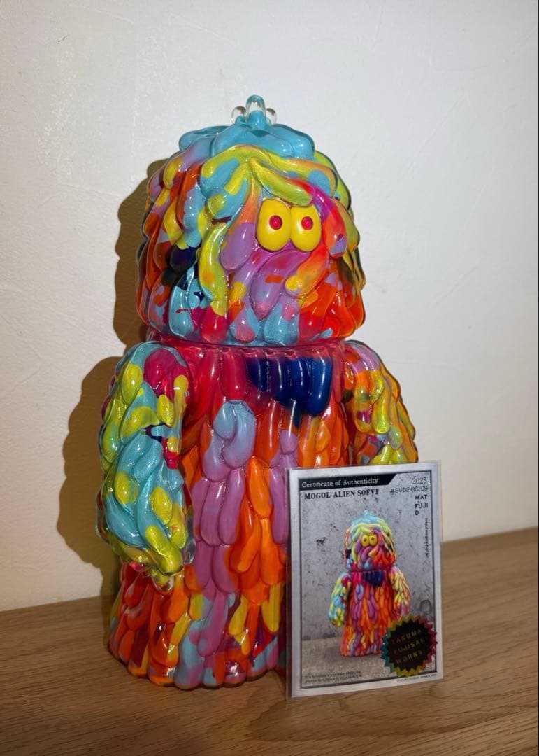 9体限定品フジサキタクマ ソフビ MOGOL ALIEN モールエイリアン