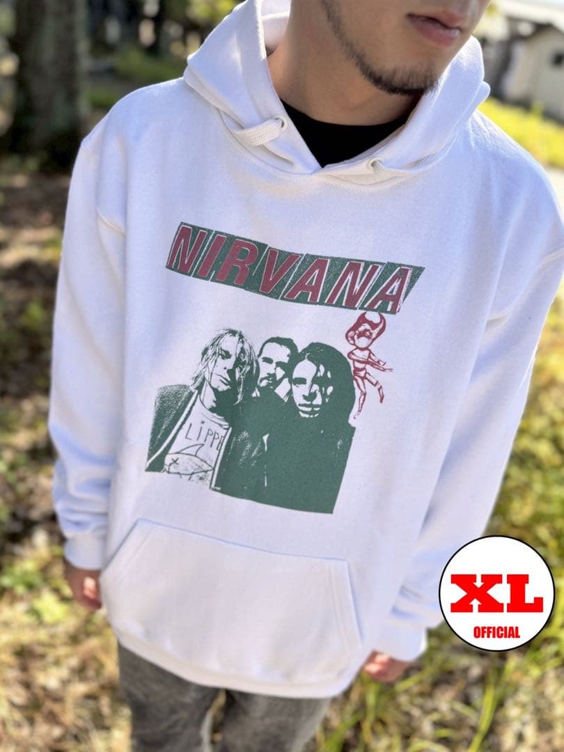 新品未使用 NIRVANA / Flipper プルオーバーパーカー XLサイズ
