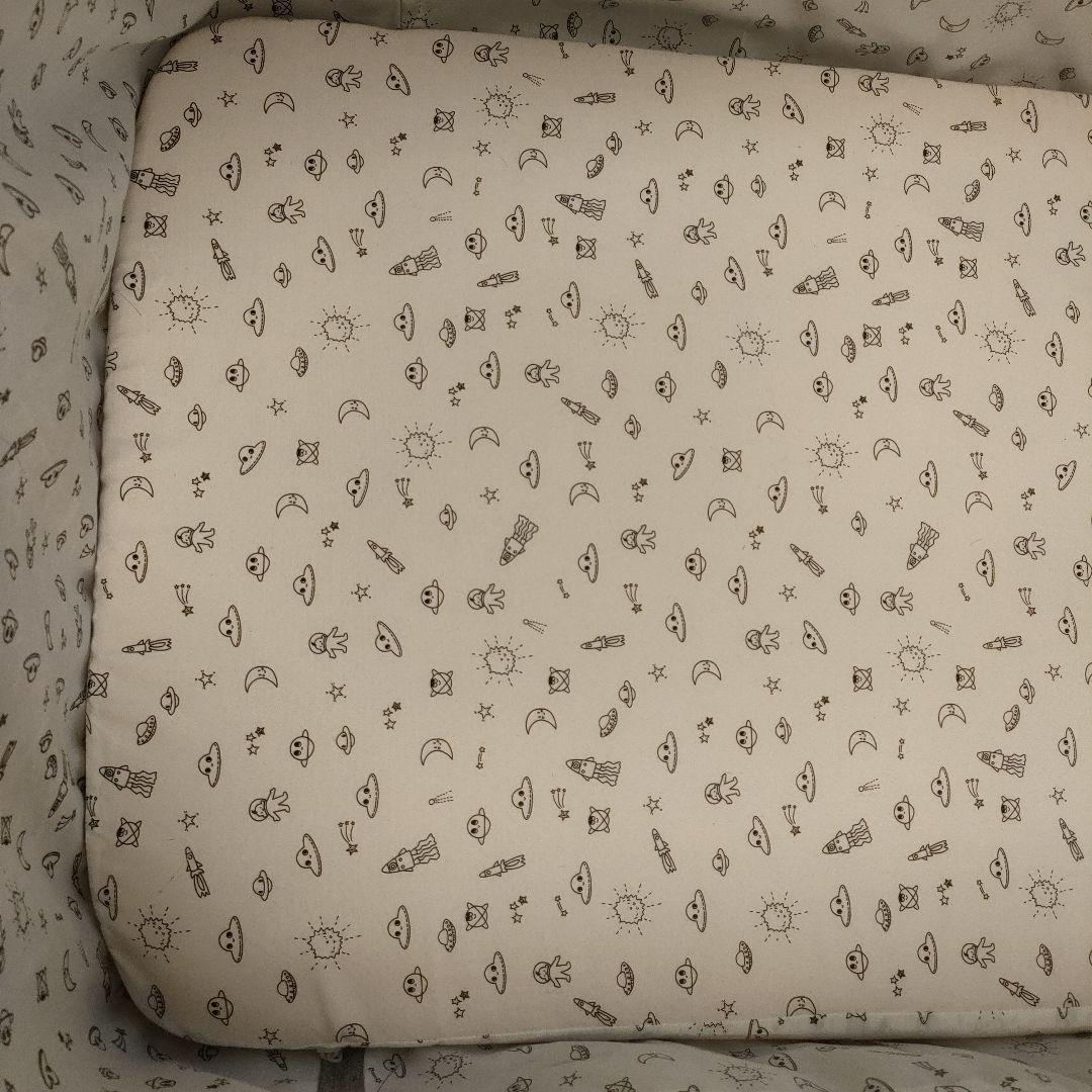 Onhvup 添い寝ベビーベッド 折りたたみ 高さ調整