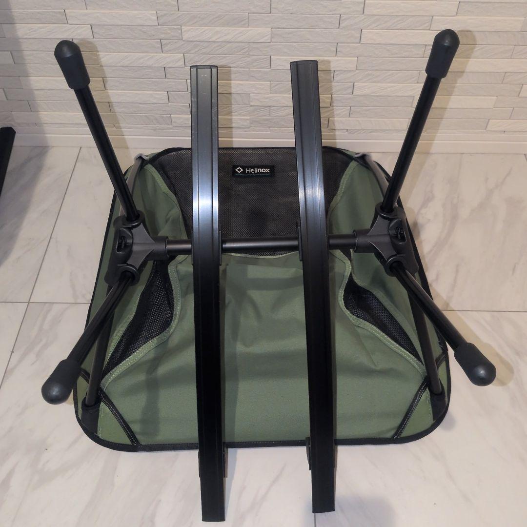 Helinox chair one ロッキングフット付き