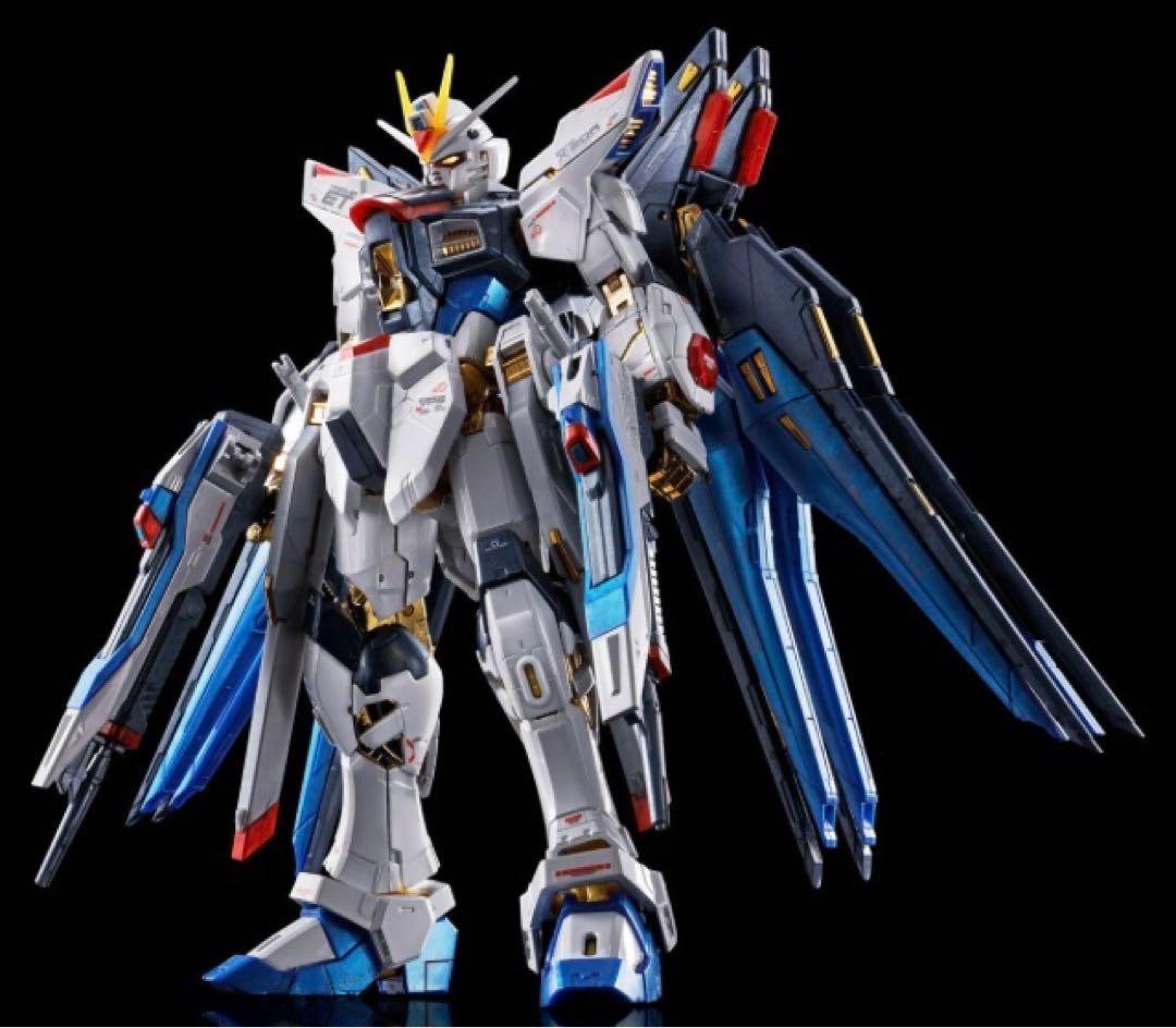 RG ストライクフリーダムガンダム チタニウムフィニッシュ&光の翼