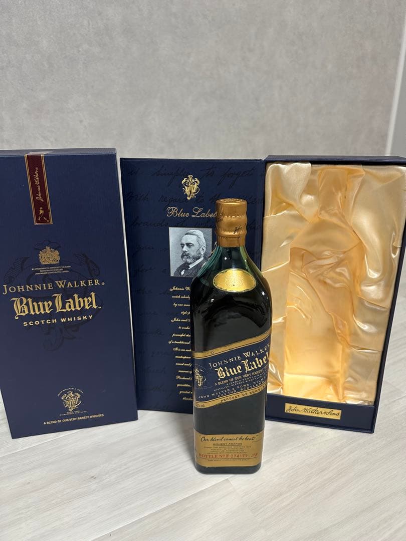 ジョニー・ウォーカー ブルーラベル 1000ml ボックス入り 未開封