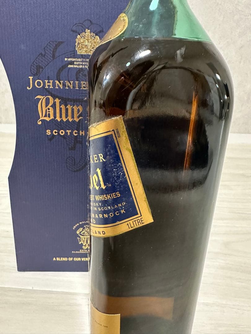 ジョニー・ウォーカー ブルーラベル 1000ml ボックス入り 未開封