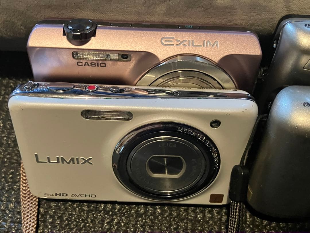 Nikon CASIO panasonic デジカメ 4個まとめ 現状品