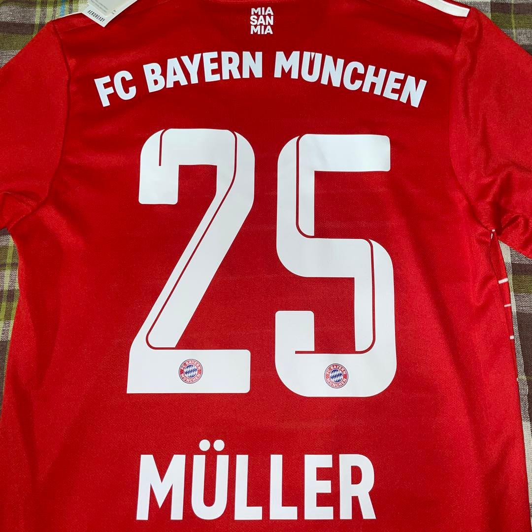 adidas バイエルンミュンヘン　ミュラー　ユニホーム タグ付き