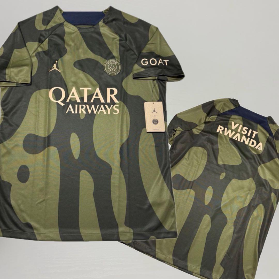 日本未発売 PSG パリの公式ストアで購入　プレマッチシャツ 23-24