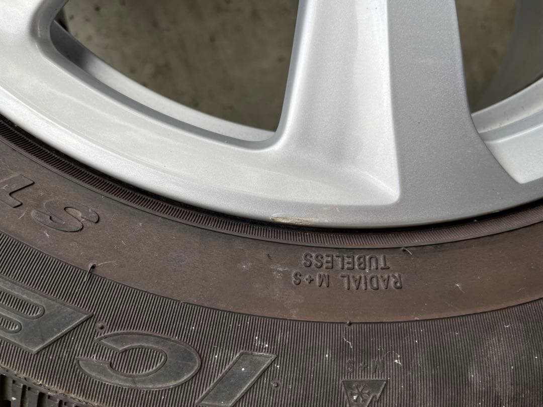 アウディ純正ホイール＆スタッドレスタイヤ4本セット 225/55R16