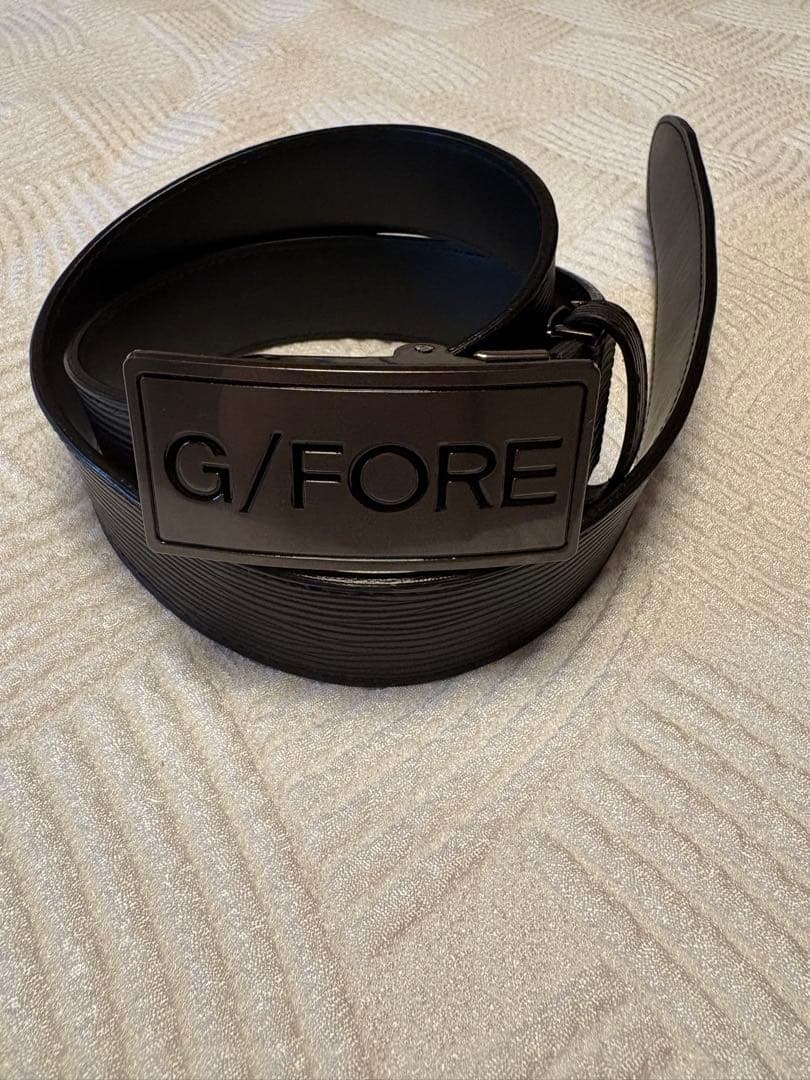 G/FORE ブラックベルト ロゴ入り