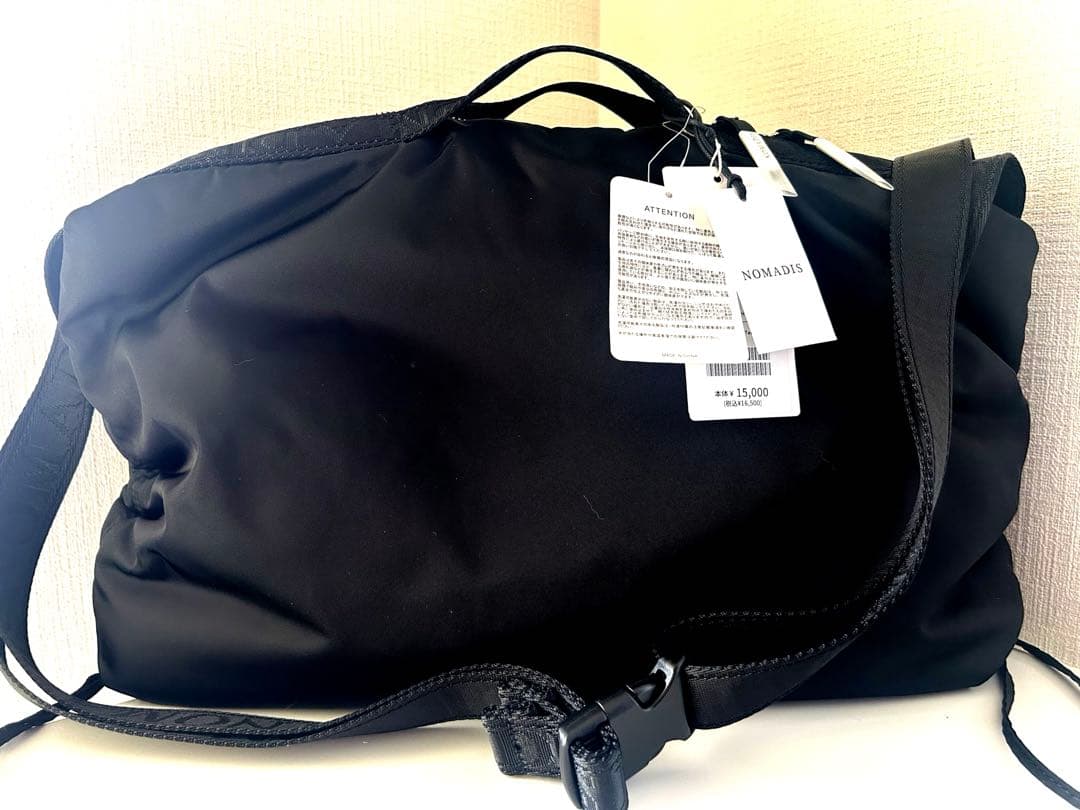 【新品・タグ付き】ノマディス NOMADIS トートバッグ 黒 ブラック