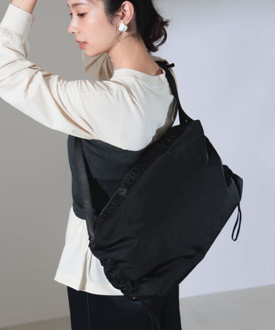 【新品・タグ付き】ノマディス NOMADIS トートバッグ 黒 ブラック