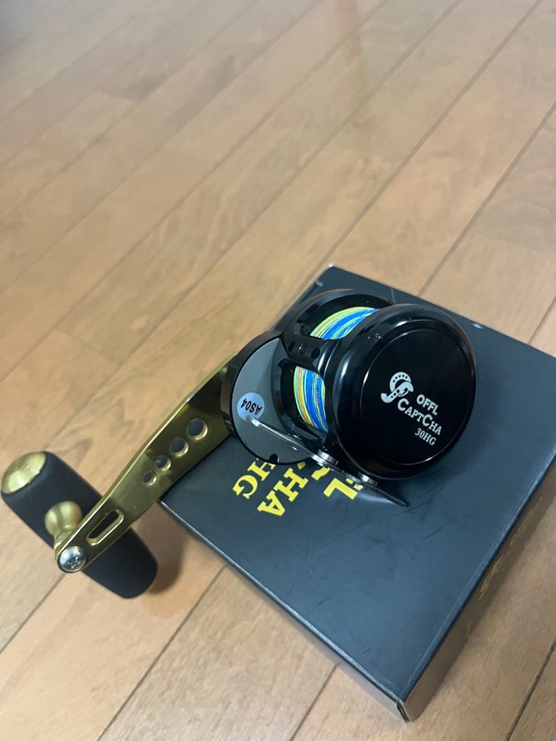 オーシャンフリークスキャプチャ30HG 右 ロングハンドル Tマークハンドルノブ