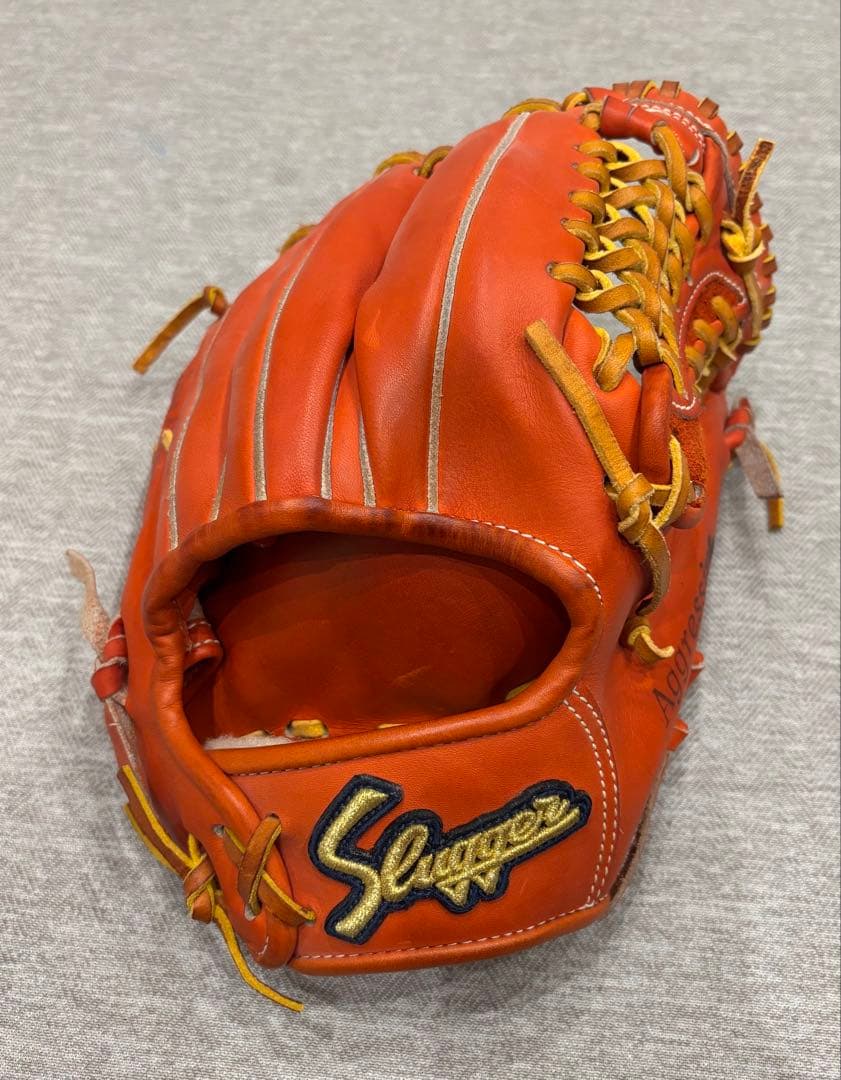 久保田スラッガー・KSG-T1・硬式グラブ・コーティング型付け加工・内野用