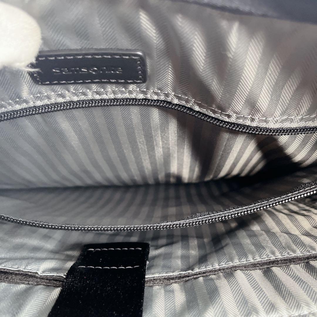 未使用品 サムソナイト 3way ブリーフケース ネイビー 通勤 A4 大容量