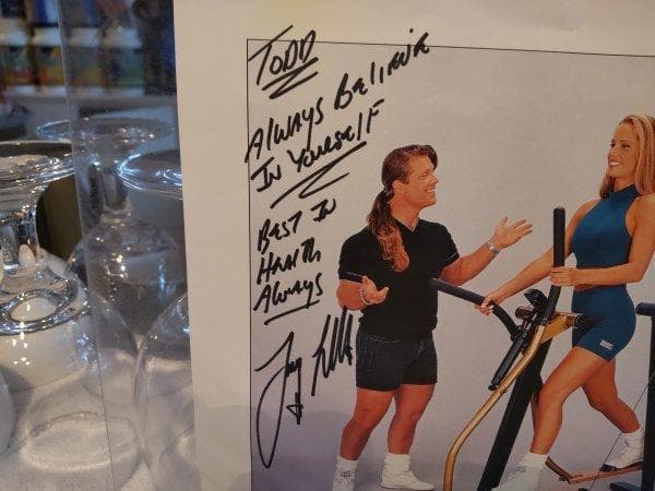 ボディビル ゴールドジム プロレス 筋トレ アメリカ  トニーリトル 直筆サイン