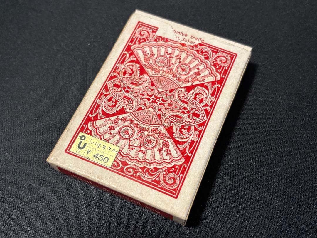 新品未使用 Bicycle New Fan Back オールド ニューファン