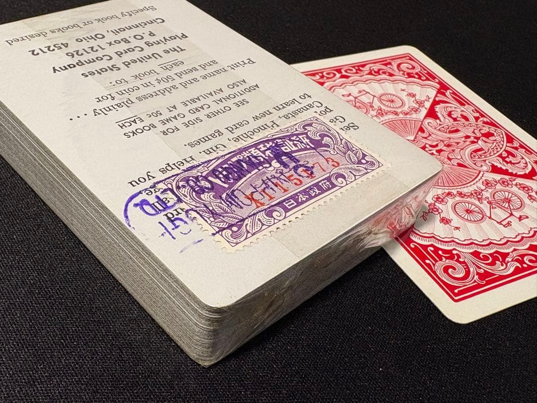 新品未使用 Bicycle New Fan Back オールド ニューファン