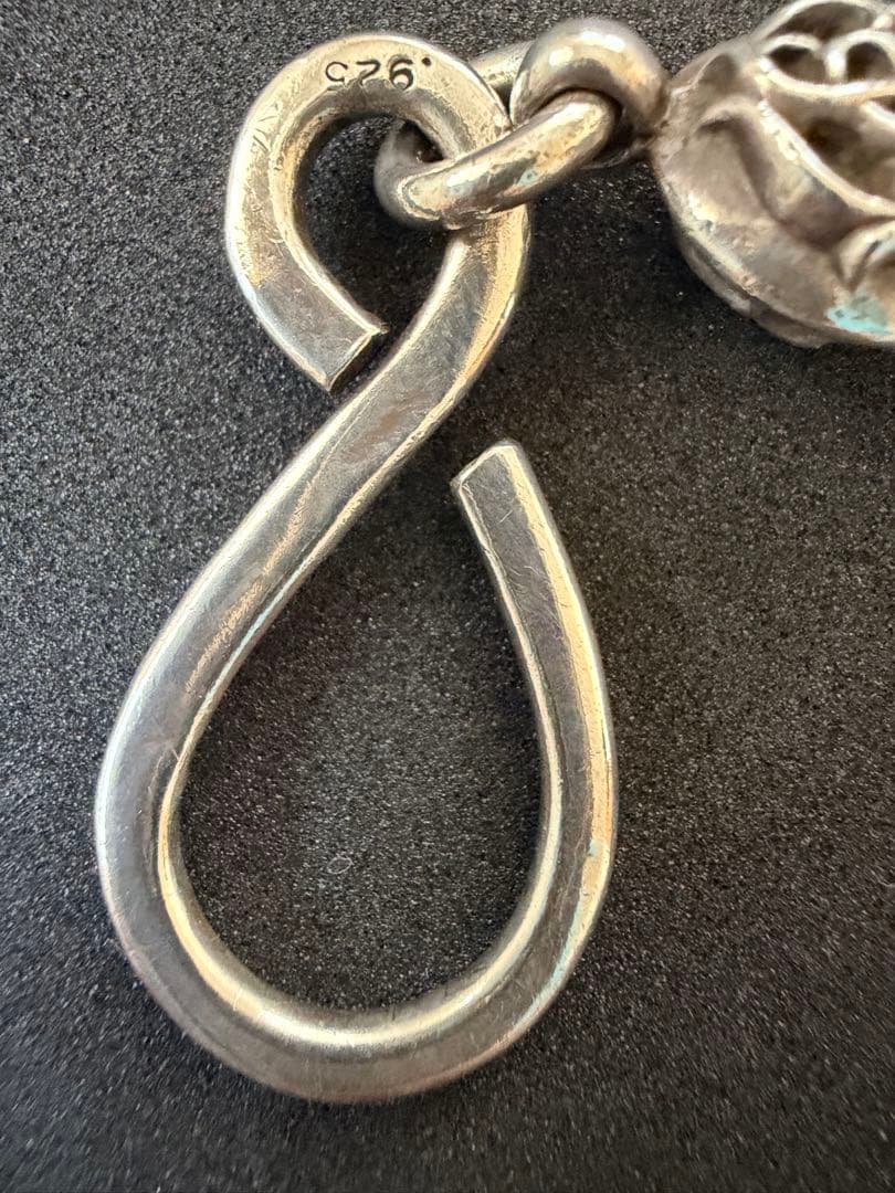 クロムハーツ　ウォレットチェーン ベルトループ　1ZIPウォレット　フローラル