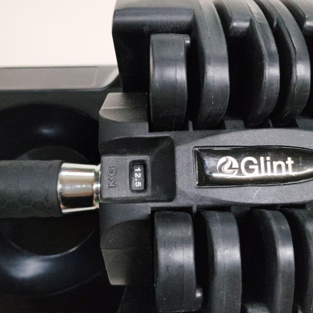 Glint 可変式ダンベル スタンド付き フレックスベル類似　２０キロ ①