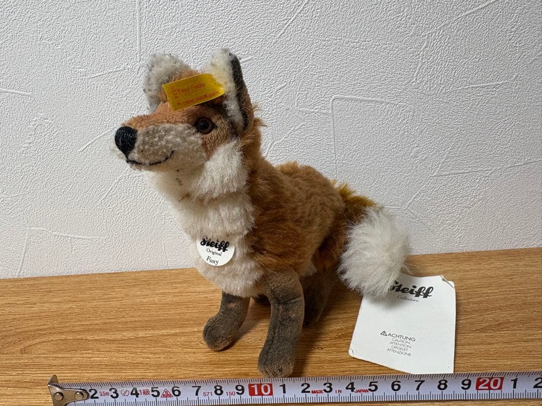 シュタイフ Steiff きつね Foxy ヴィンテージ ぬいぐるみ テディベア