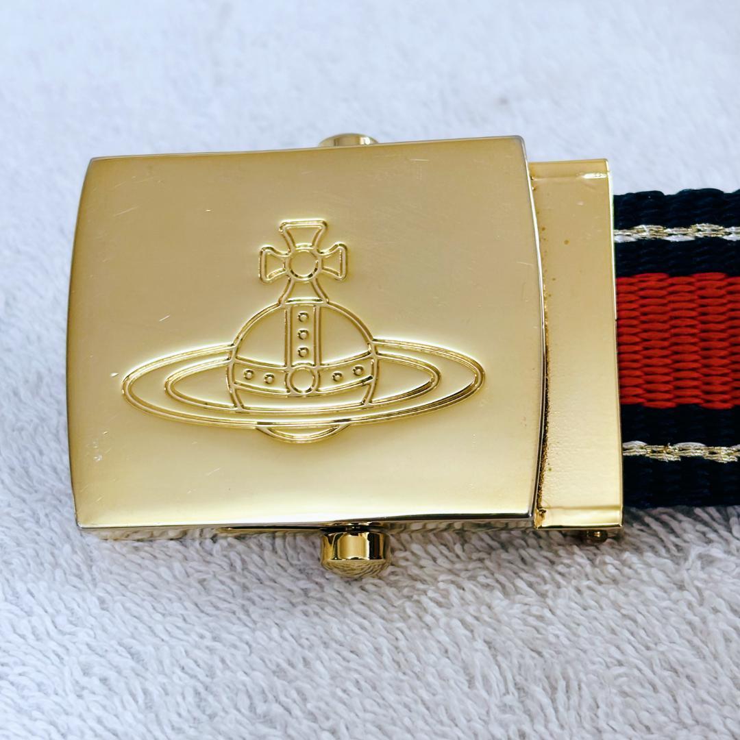 【レア】美品 ヴィヴィアンウエストウッド レディース ベルト ゴールド y2k