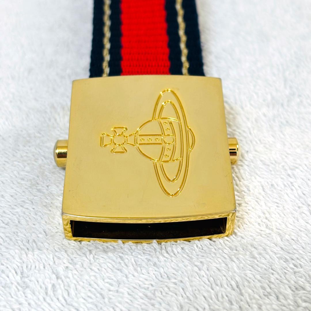 【レア】美品 ヴィヴィアンウエストウッド レディース ベルト ゴールド y2k