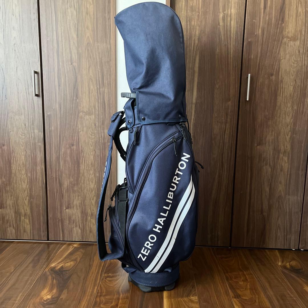 ZERO HALLIBURTON ゴルフバッグ ネイビー