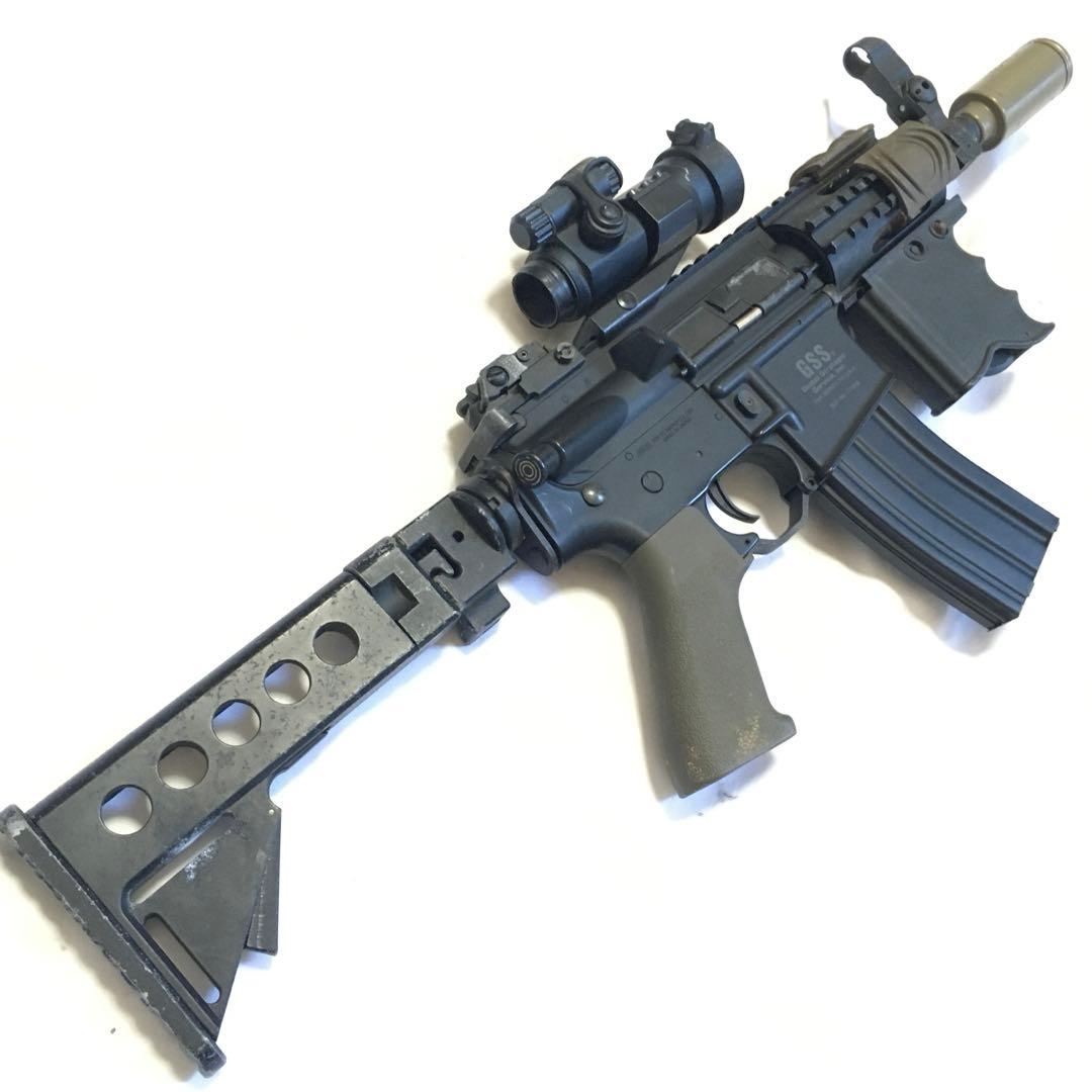 【限定品＆カスタム!!】 東京マルイ 電動ガン GSS M4 セット