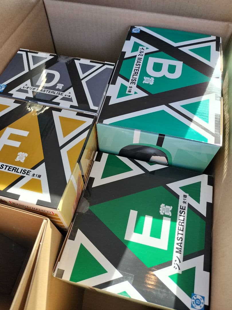 一番くじ HUNTER×HUNTER B賞 D賞 E賞 F賞 フィギュアセット