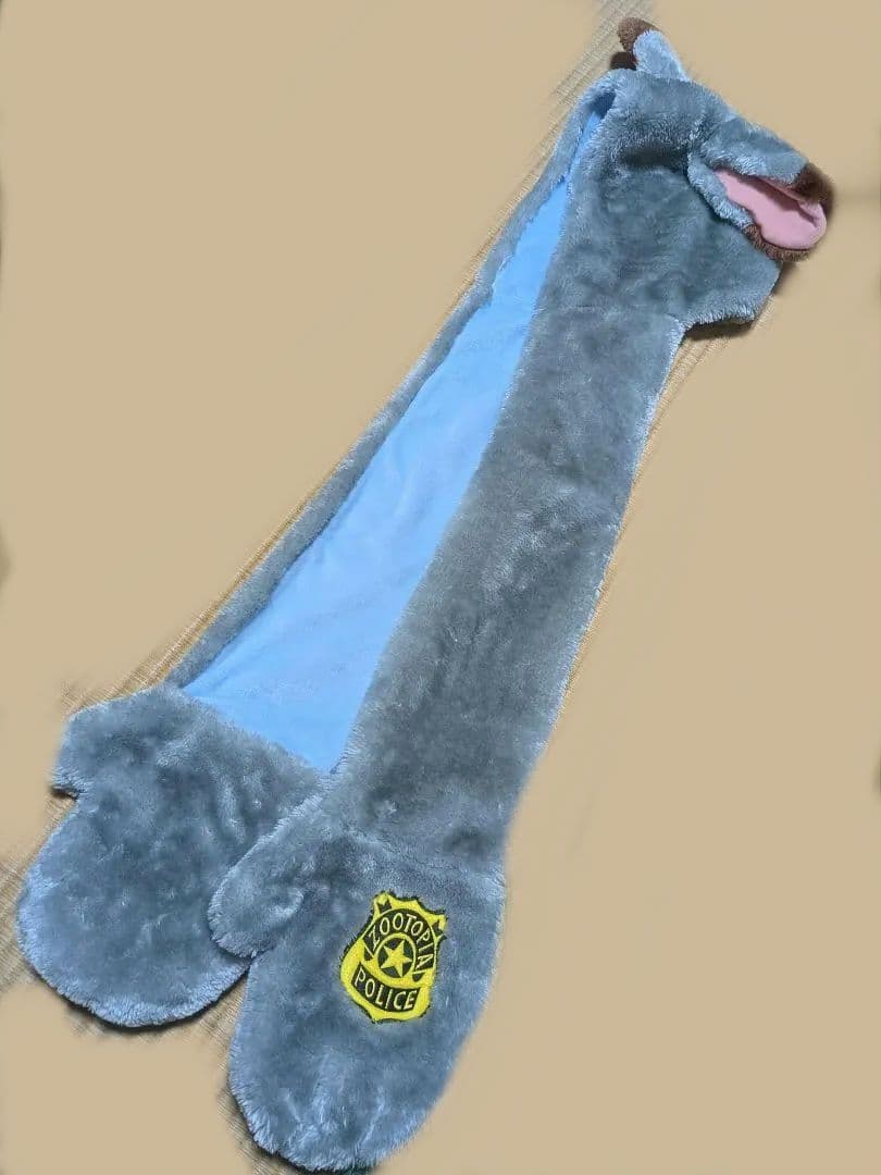 【美品】ディズニー公式　ズートピア　ジュディ　マフラーキャップ　ファンキャップ