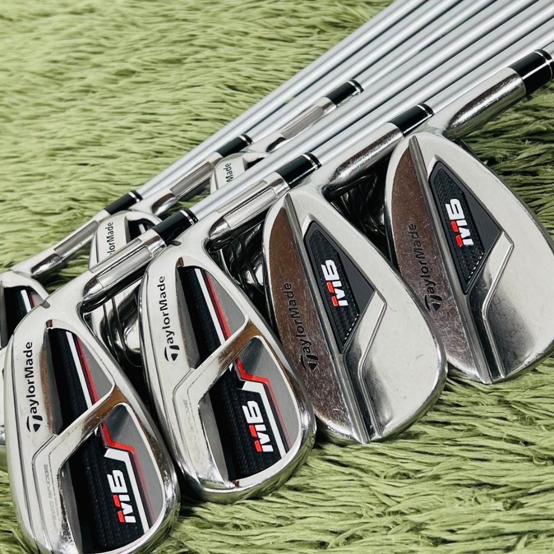 テーラーメイド M6 アイアン8本セット メンズゴルフ 初心者 入門 人気モデル