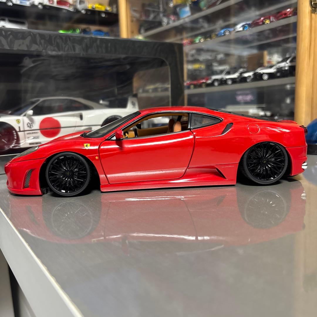 けんた☆Ferrari F430 カスタム ミニカー レッド