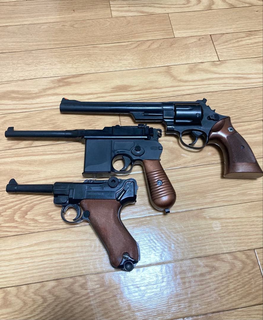 東京マルイ　モデルガン　セット　MAUSER 44 MAGNUM LUGER