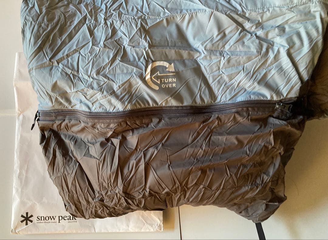 スノーピーク　セパレートマミー400 BDD-202 ダウンシェラフ