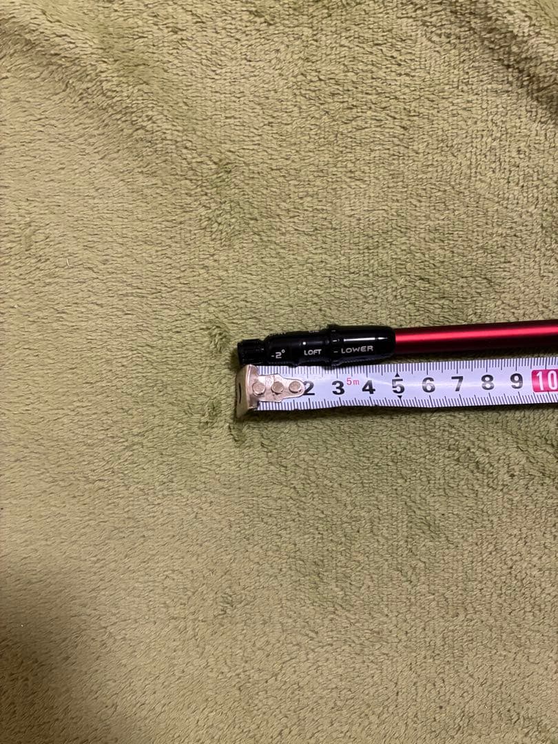 フジクラ　24ベンタスレッド 7X テーラーメイド スリーブ　FW用