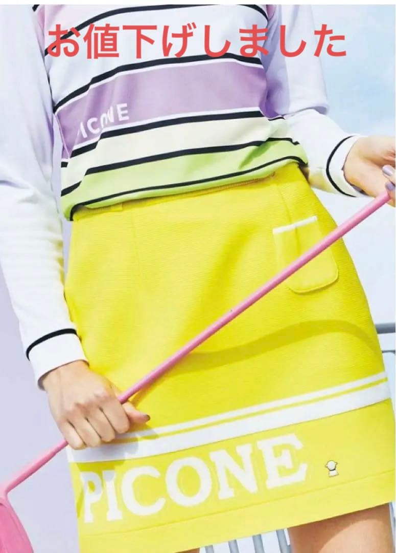 新品未使用 PICONEピッコーネ クラブ ゴルフ スカート　Ｌサイズ相当