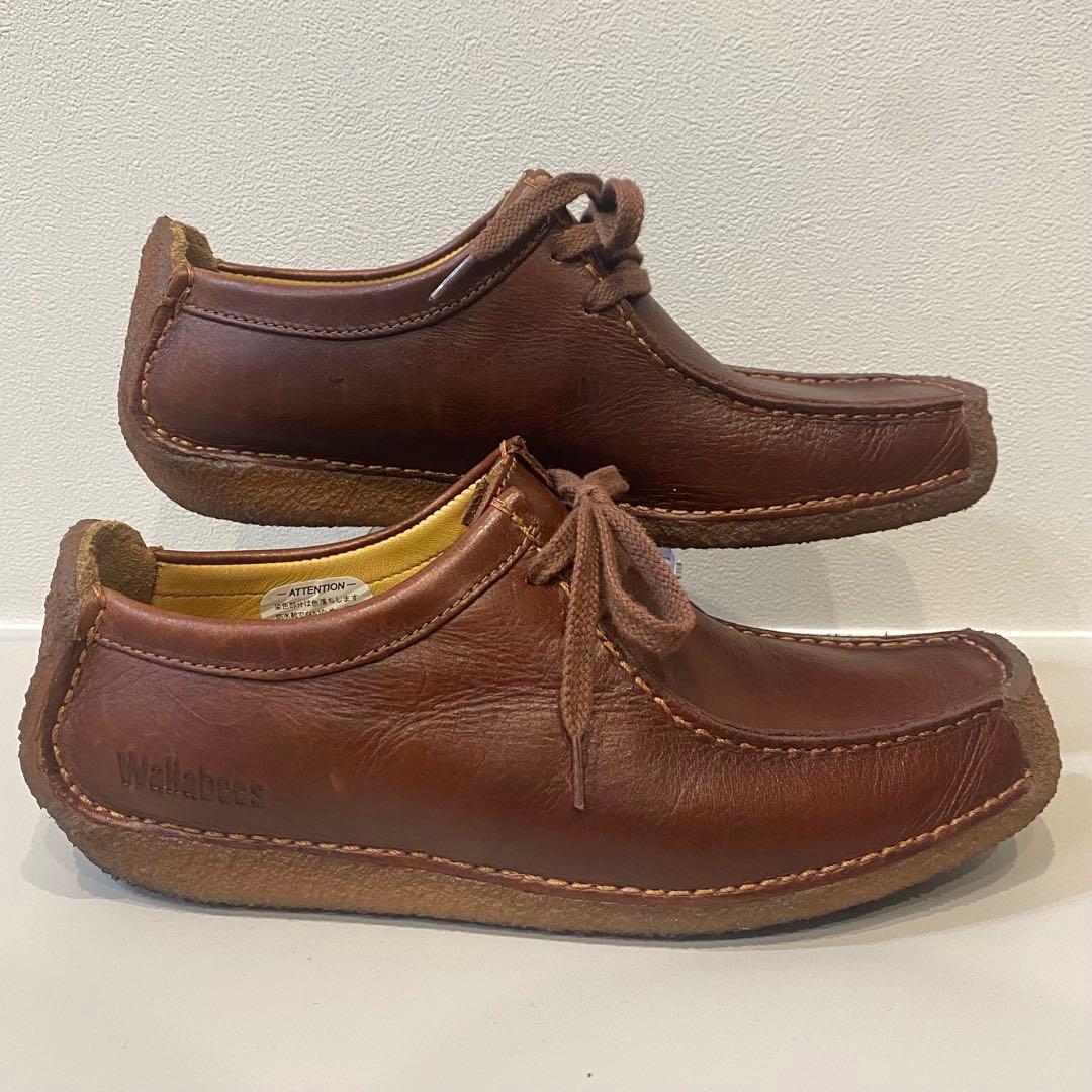 美品 Clarks Wallabee クラークス ワラビー ナタリー 本革 24