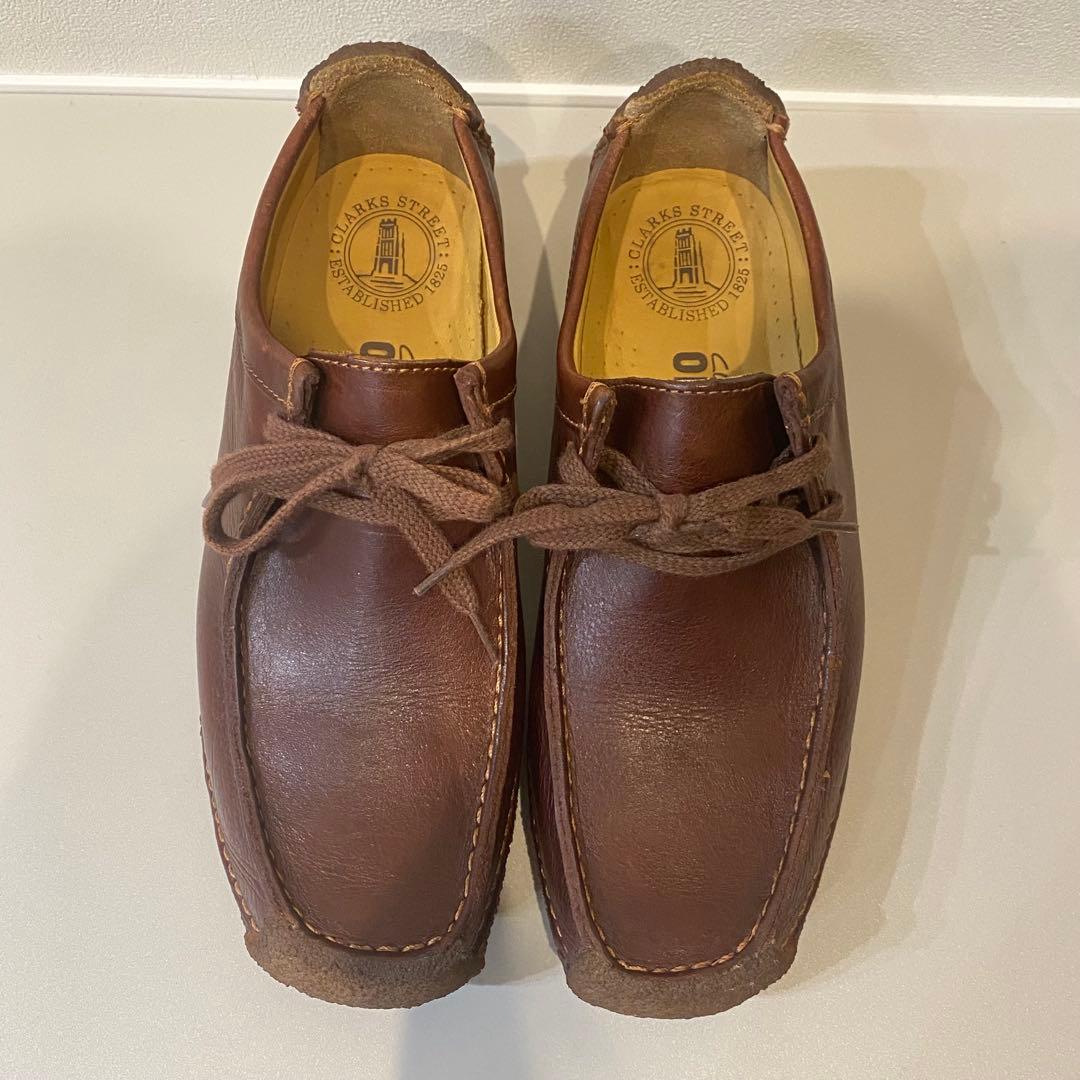 美品 Clarks Wallabee クラークス ワラビー ナタリー 本革 24