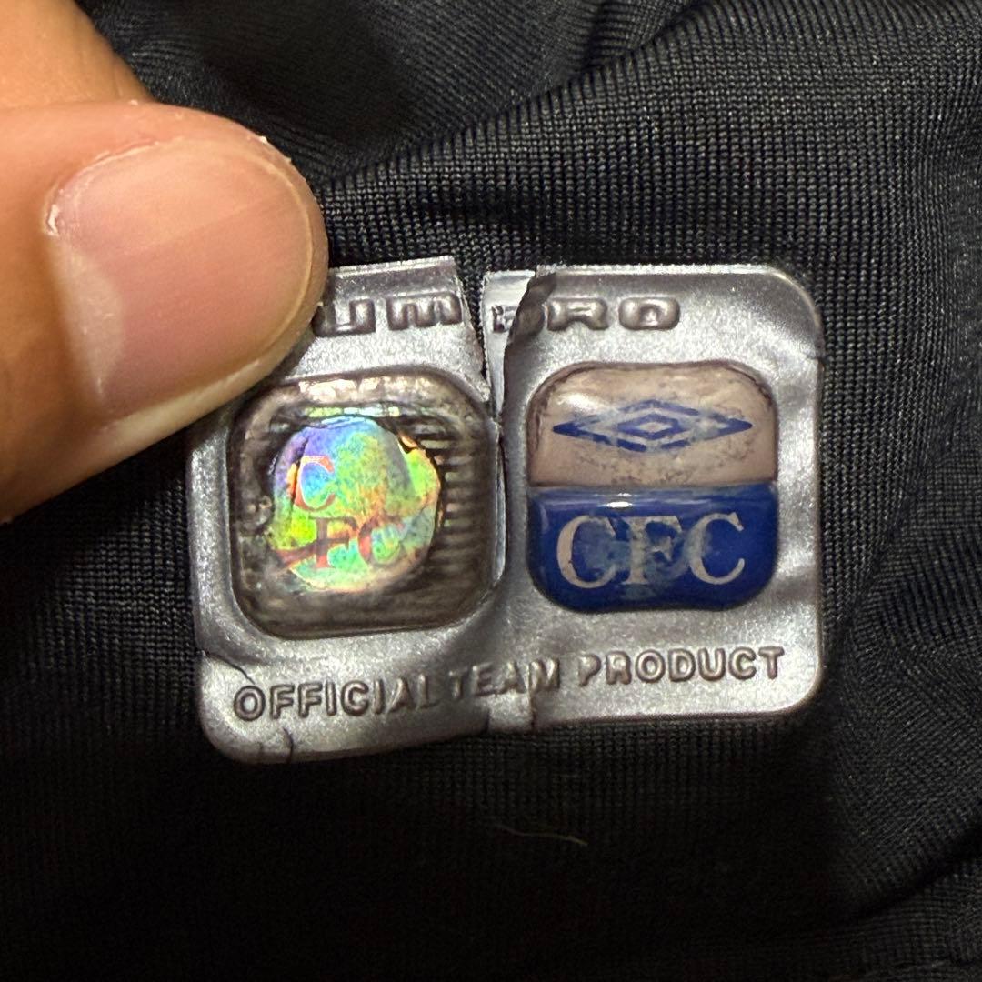 Chelsea FC Umbro サッカーユニフォーム ゲームシャツ L 黒