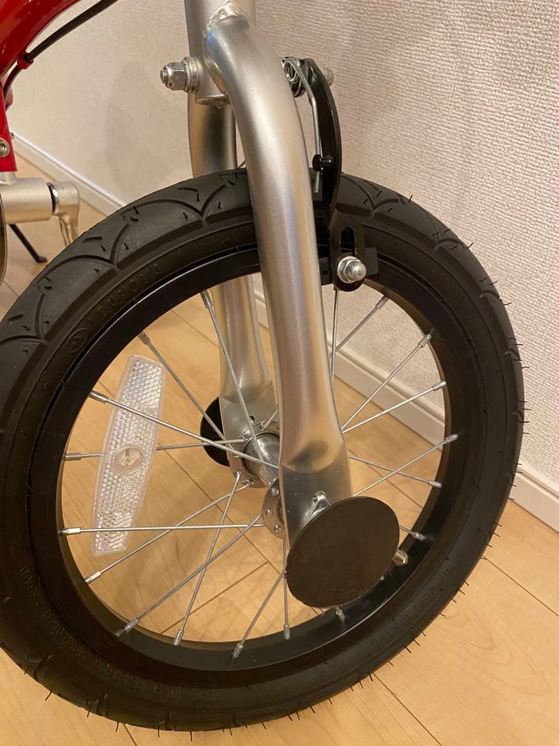 【美品】へんしんバイクX14インチ赤