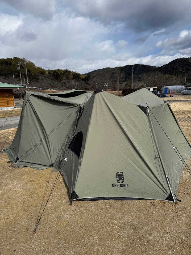 ONETIGRIS ソロホームステッドTC ＋前幕＋ポールのフルセット