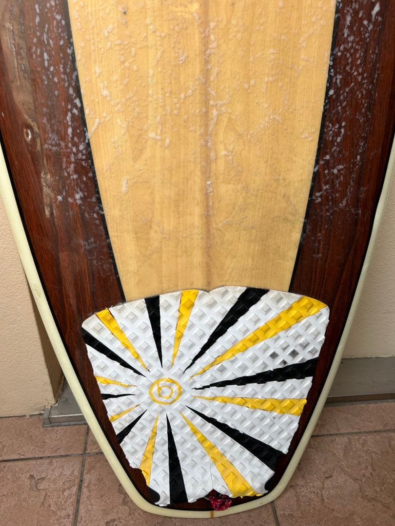 か*こ様 タウカン グレンパングシェイプ 小波用サーフボード 5'4\" トライフ