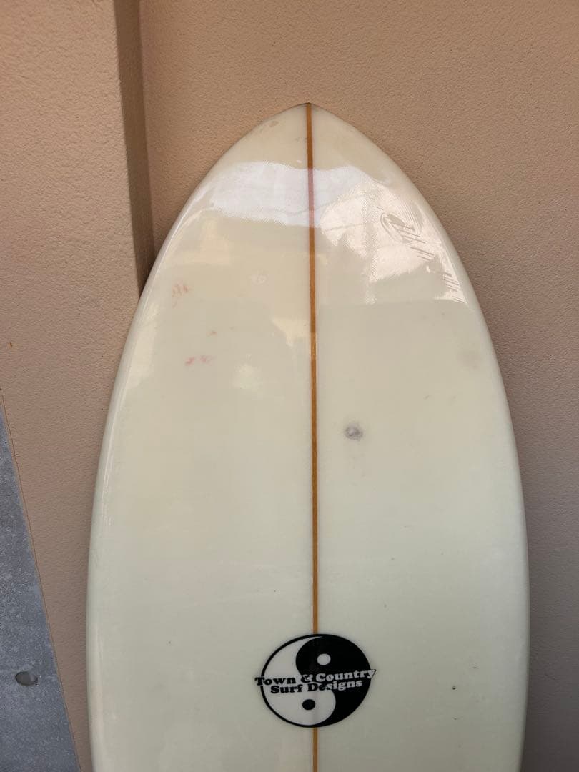 か*こ様 タウカン グレンパングシェイプ 小波用サーフボード 5'4\" トライフ