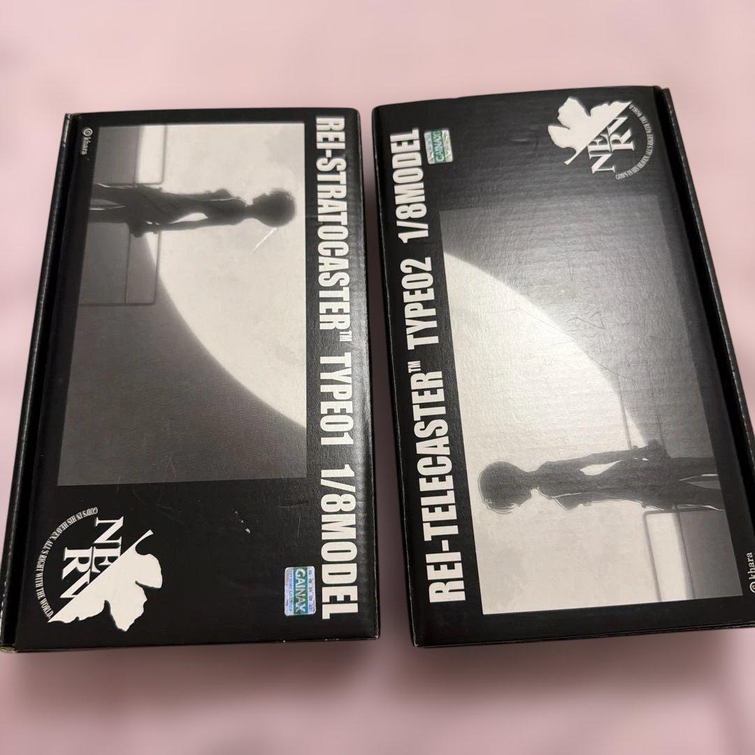 【未使用品】F-TOYS 綾波レイ 1/8 ギターセット（タイプ01・02）