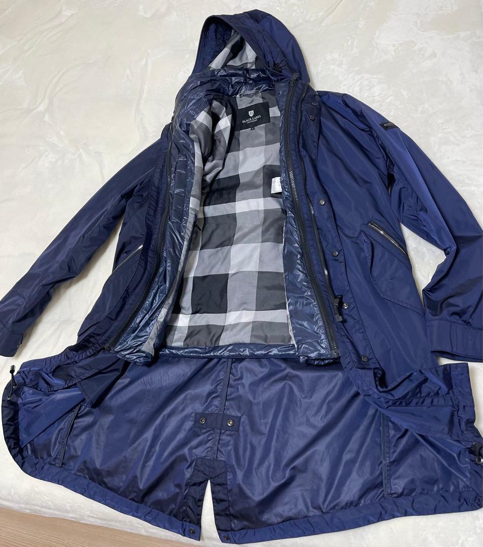 BLACK LABEL CRESTBRIDGE 3WAYビジネスナイロンコート