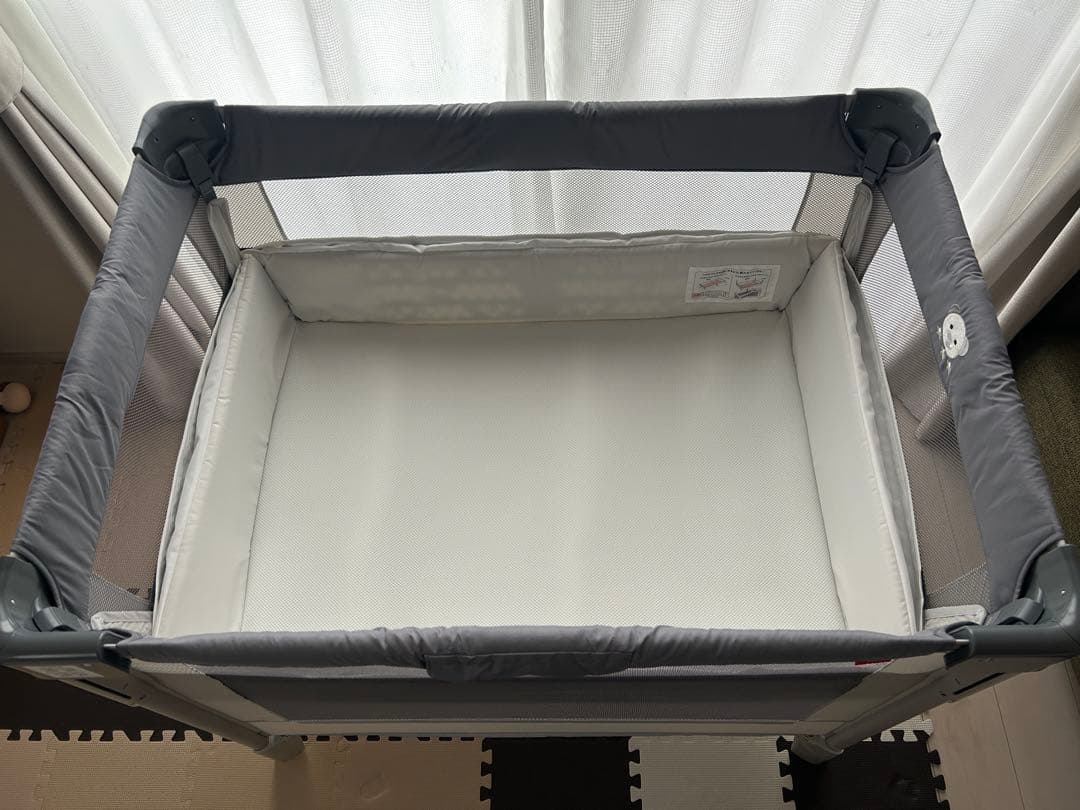 Aprica(アップリカ) ベビーベッド ココネルエアーAB グレーベア